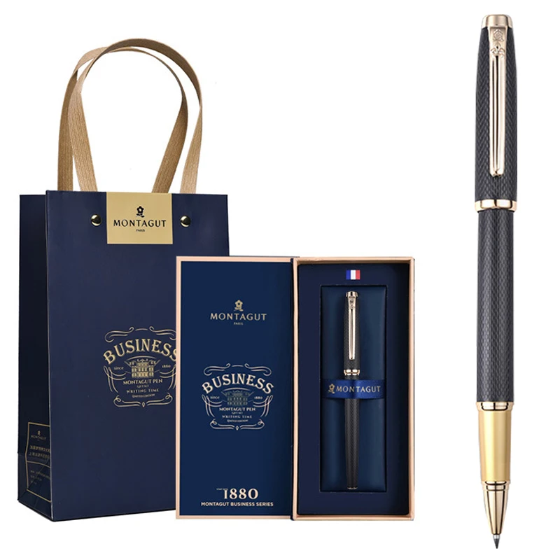 Montagut 2006 Multicolor For Choice Golden Trim Iridium Roller Ball Pen Luxury Stationery Writing Gift Pen With Gift Box - view 5