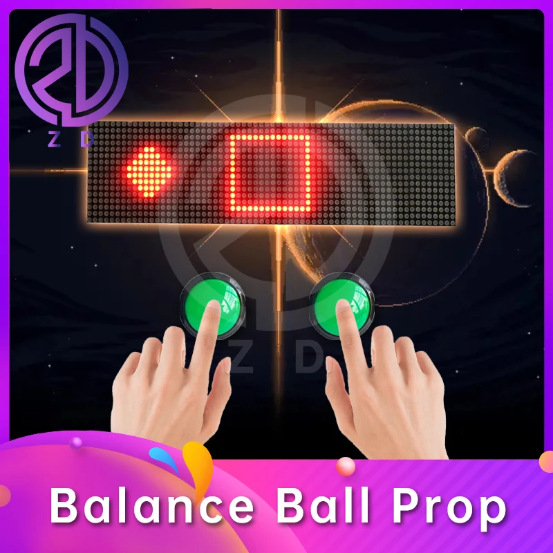 

Balance Ball Prop Real Life Escape Room keep the cursor ball into the square for a certain time to unlock ZD escape game prop