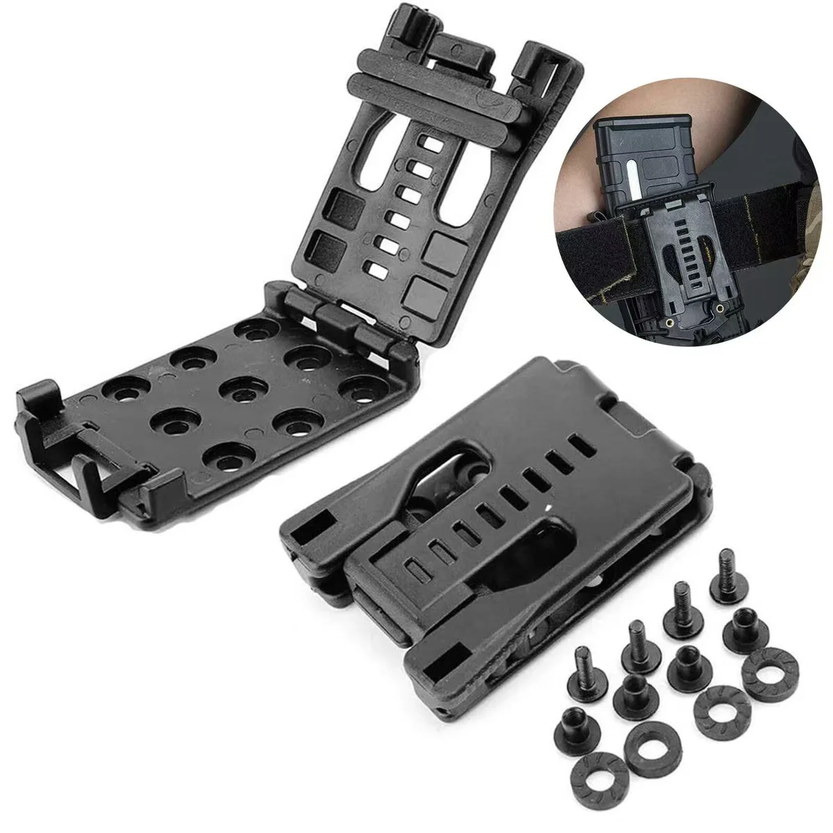 Ophidian clipe de cinto multifuncional, acessórios de faca, bainha de faca, acessórios de bainha k, fivela de retenção