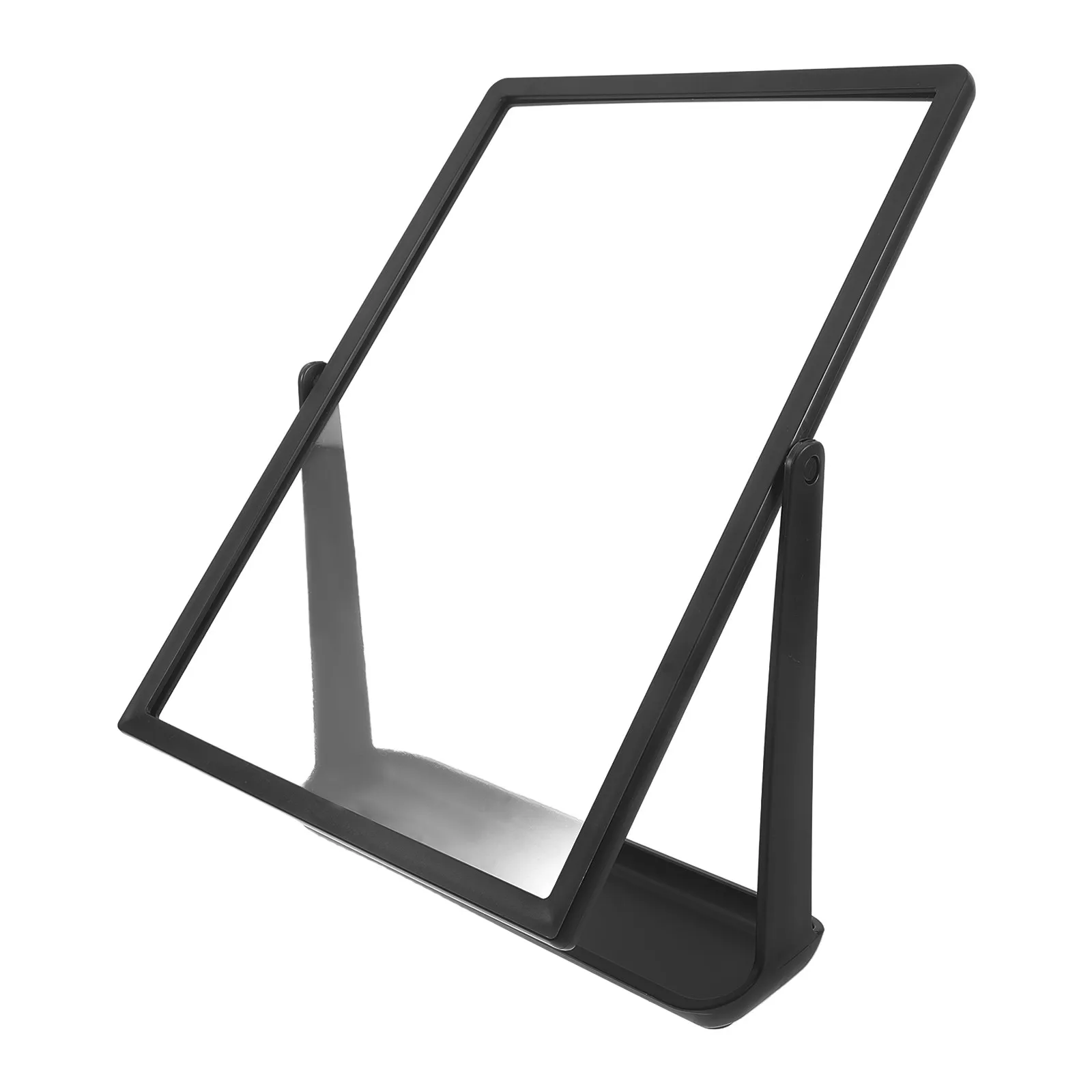 

Clear Double-Sided T-Shaped Flip Tabletop Sign Holder for Menu Display Countertop Advertisement Stand Restaurant Cafe Office