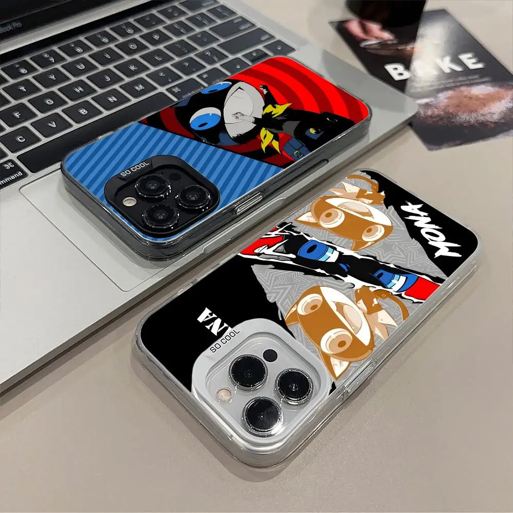 

Чехол для мобильного телефона Morgana Mona для iPhone 16, 15, 14, 13, 12, 11 X XR XS 8 7 Pro Max Plus, красивый чехол с полупрозрачным цветным принтом