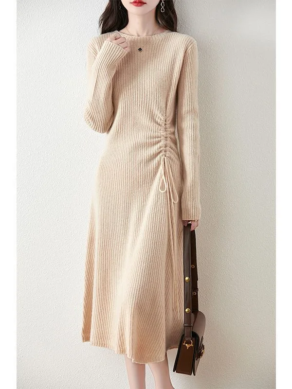 드레스 여성용 드레스 맥시 새틴 스팽글 라인스톤 크루넥 테일드 클럽웨어 센슈얼 밀레니엄 핫걸 나이트클럽 글로시 섹시