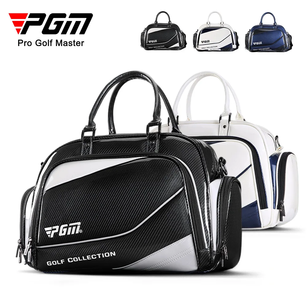 

PGM Golf Clothing Bags Men Universal Fashion Waterproof Nylon Ball Bag Large Capacity Independent Shoes Bag YWB036