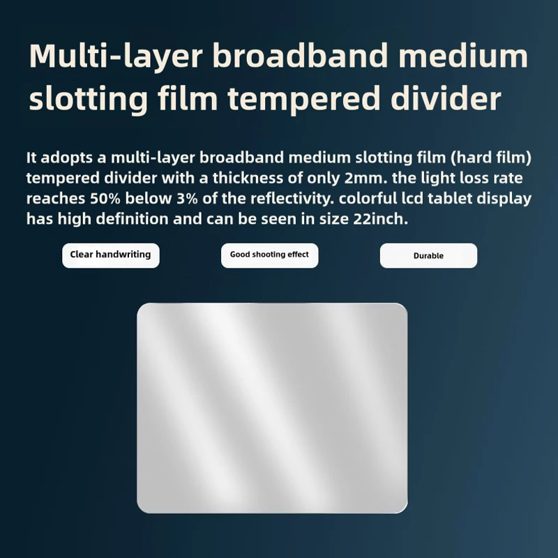 Stylive Speech Vocabulary Lifter Transparent Large Screen 22/24/27Inch Colorful Hd Display Customized Word Scope Lifting Speed