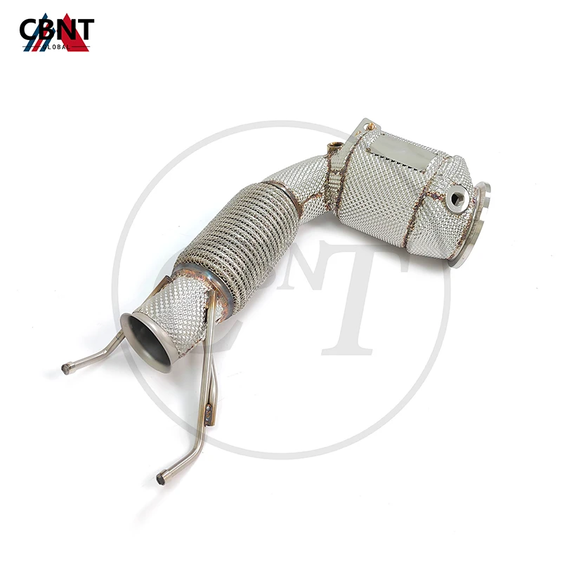 

CBNT for MINI Cooper F56 Exhaust Pipe System Catted/Catless Downpipe with Heat Shield Tuning High Quality SS304 Exhaust-headers