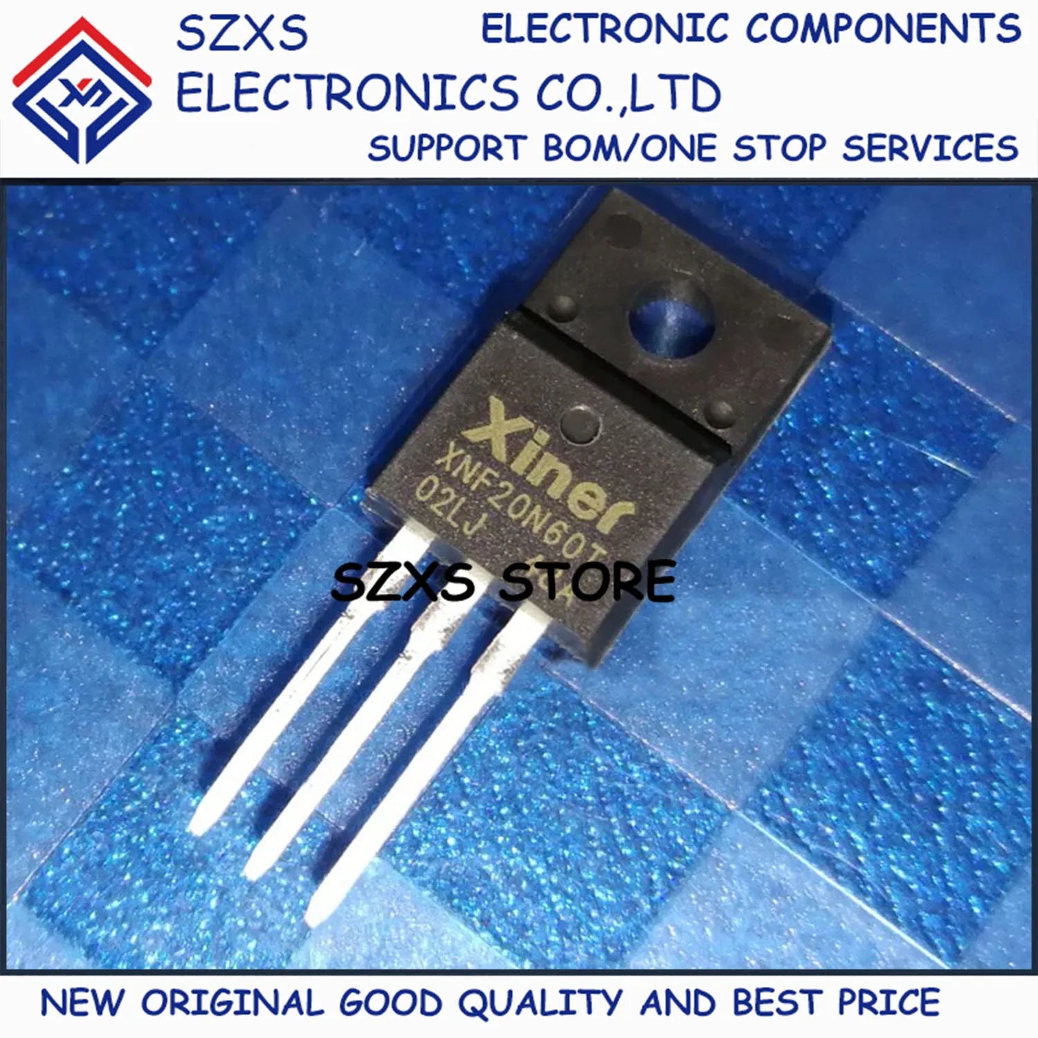 

New Original 10Pcs XNF20N60T TO-220F 600V 20A IGBT Field Effect Transistor In Stock Electronic Components Good Quality