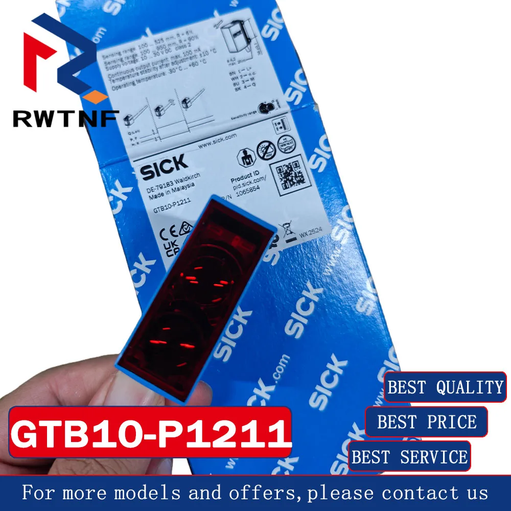 Gloednieuwe originele GTB10-P1211 SICK foto-elektrische sensor, 100% originele magazijnvoorraad