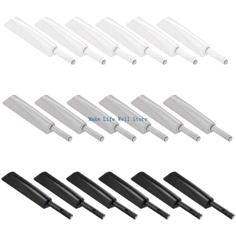 

6Pcs Cabinet Rebounders Dampers Buffer Press Rebounds Device Enduring