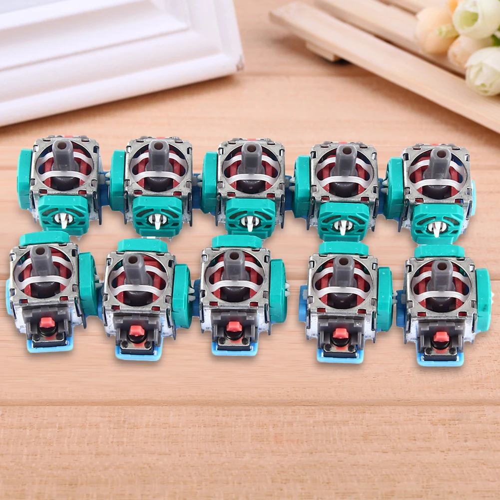 10 Pcs 3D Analog Jo…