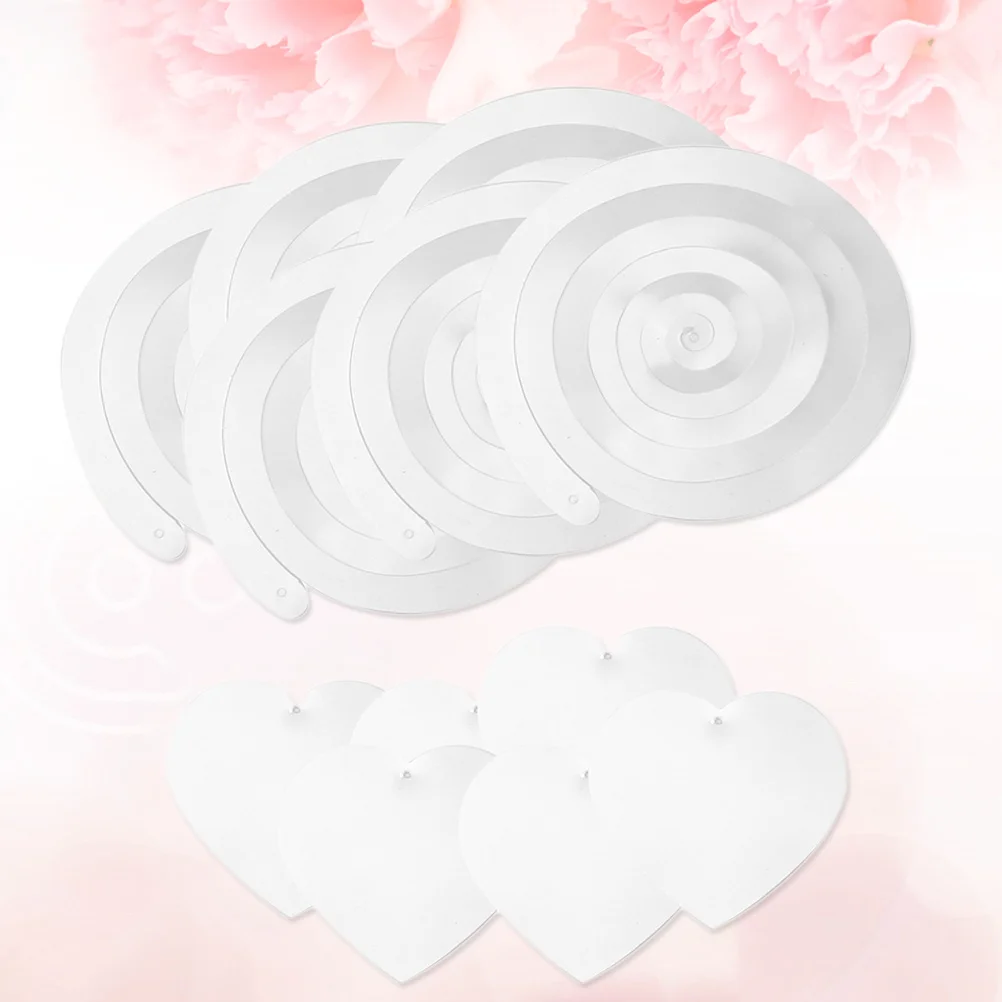 

6Pcs Love Heart Swirl Hanging Decorations 90Cm Spiral Hanging Ornaments for Wedding Engagement Birthday Party Festive Decor