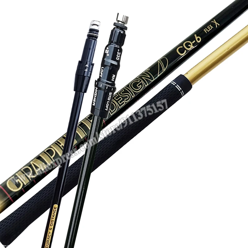 Golf Shaft Tour AD CQ-6 Graphite Shaft Men Golf Driver Series Free Assembly Sleeve and Grips Flex S SR/X Golf Accessories