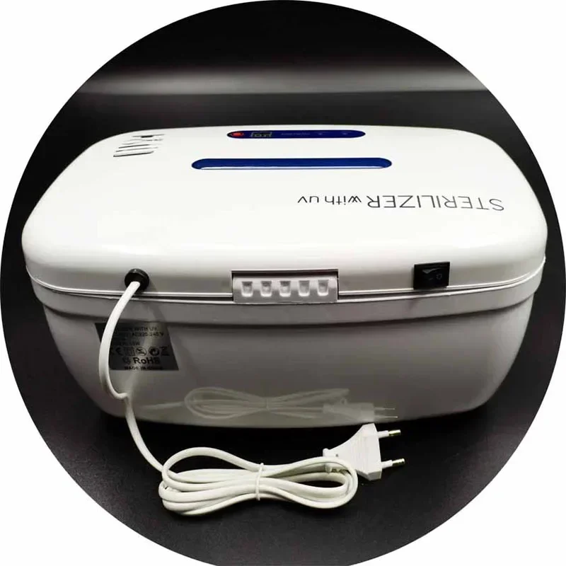 6.5L Ultraviolet Disinfection Cabinet Universal Household Small Beauty Nail Disinfection Box with Display Screen