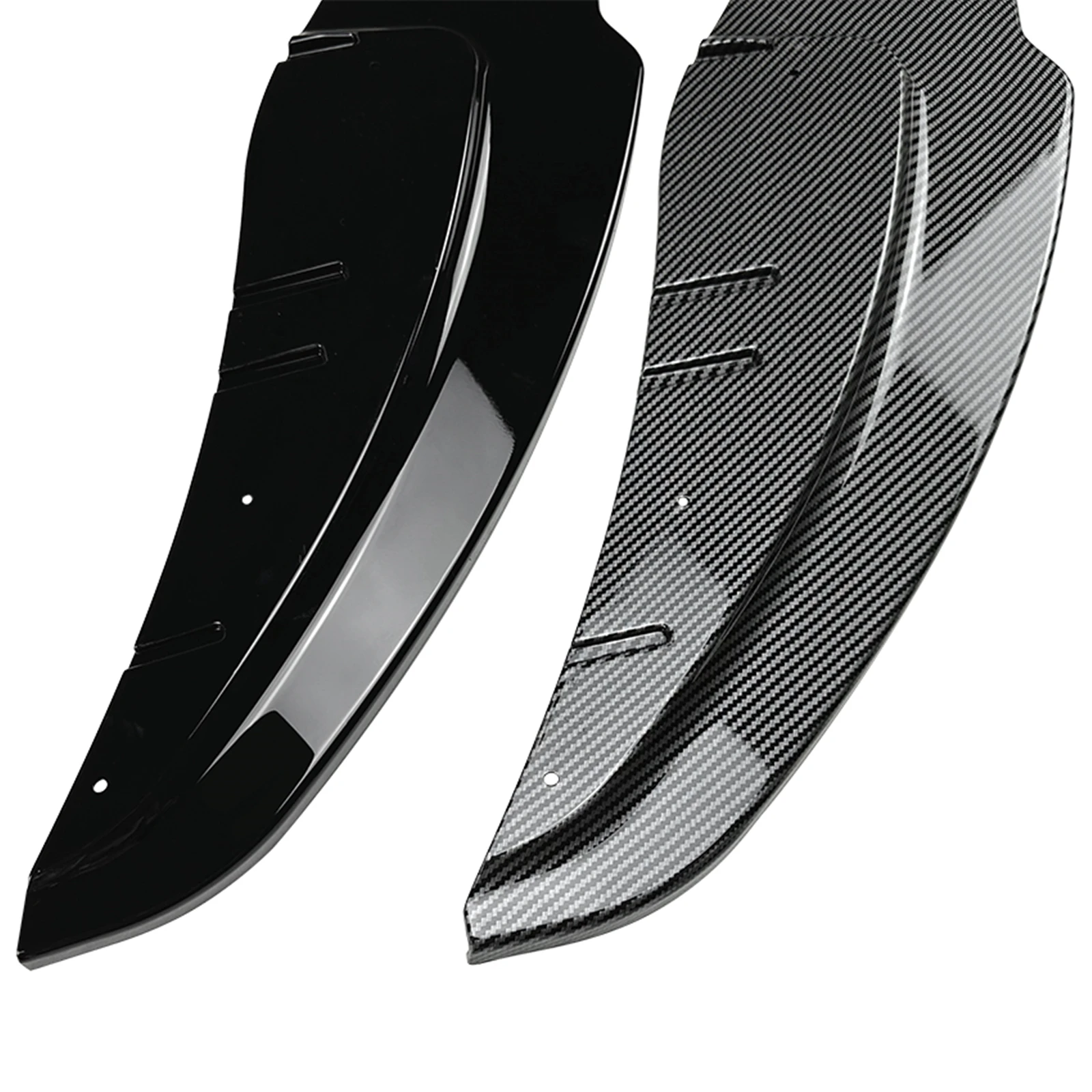 Front Bumper Splitter Lip Lower Spoiler Blade Kit For BMW 1 Series E81 E82 E87 E88 LCI 2008-2011 118i 120i 125i 135i Version