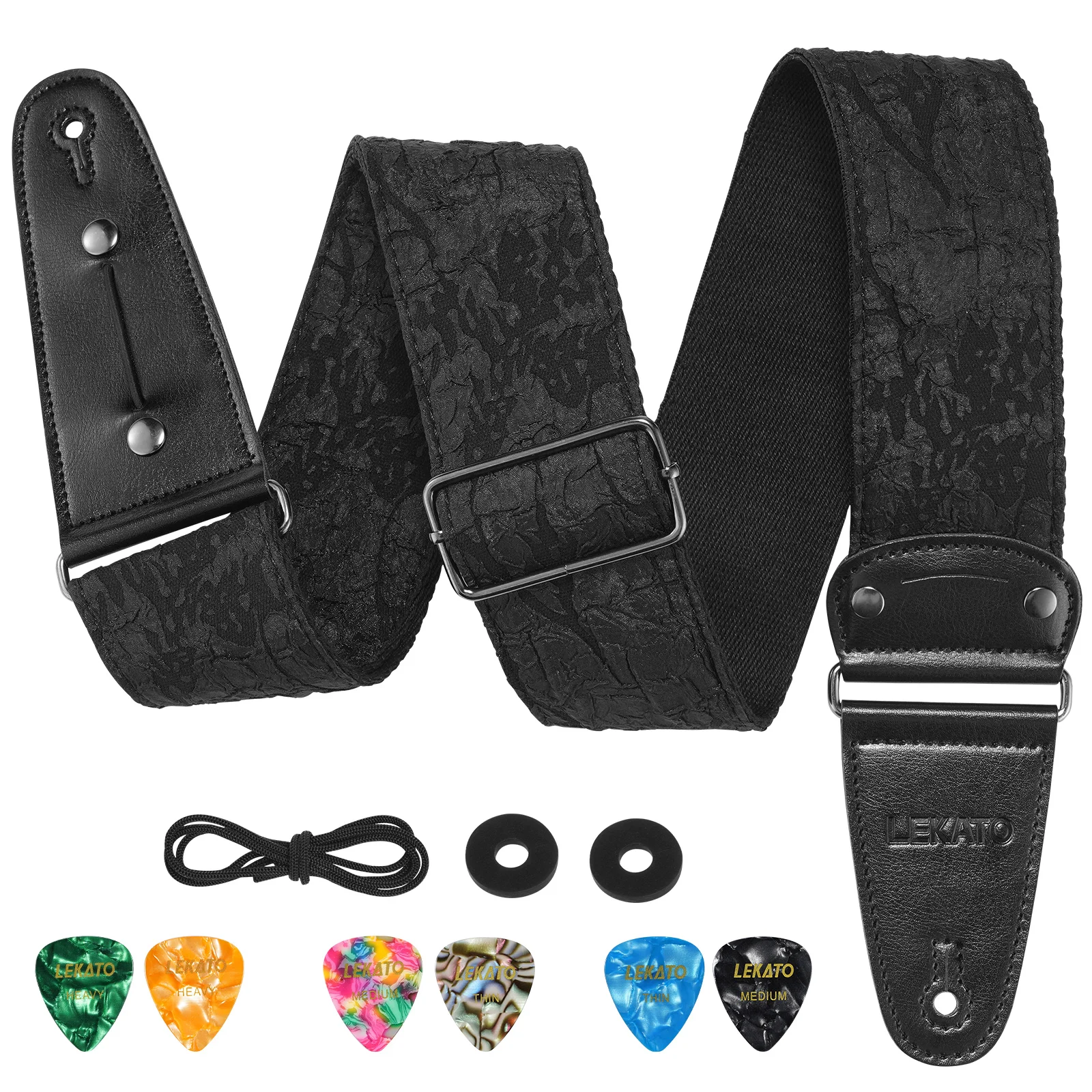 Lekato Guitar Strap 2.5