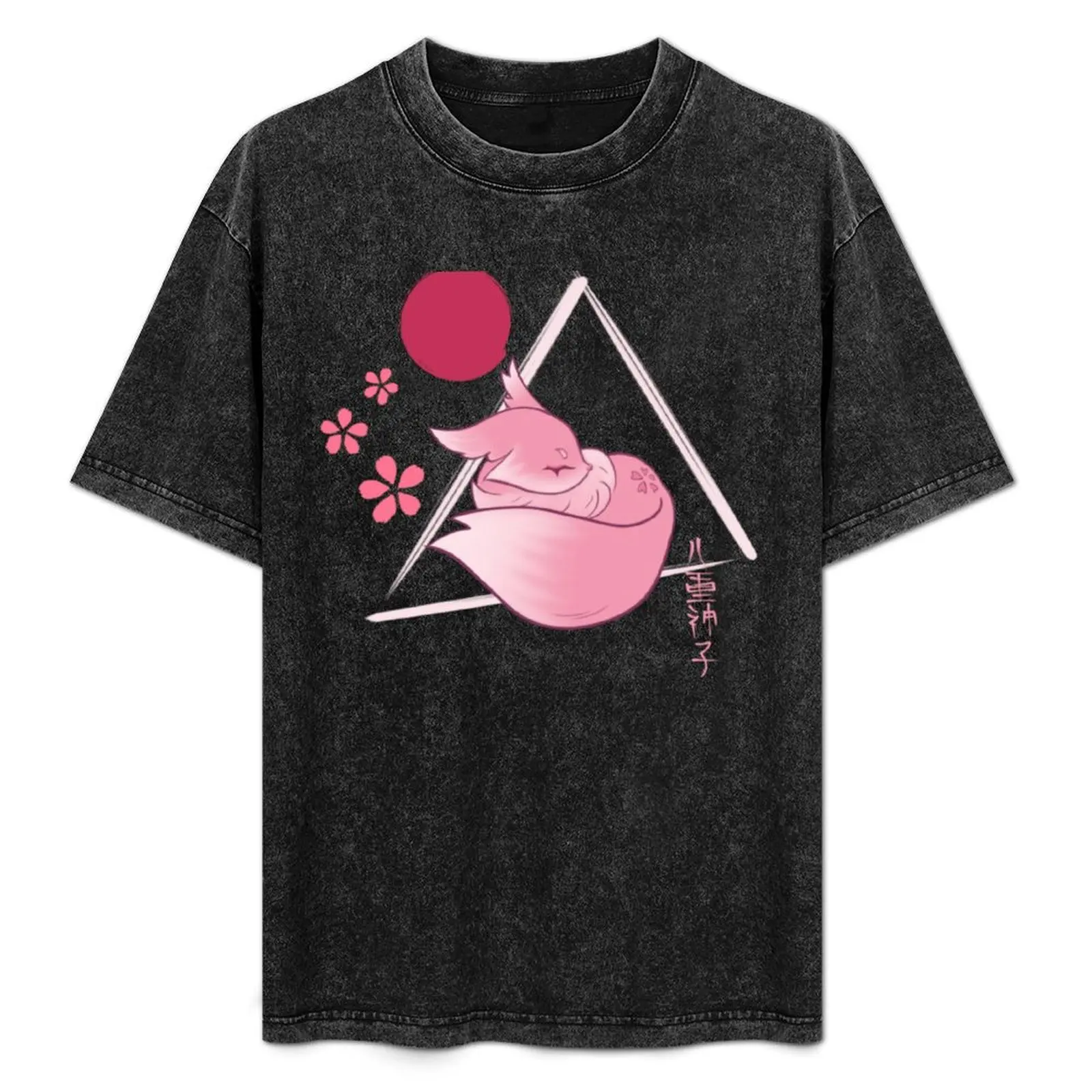 

Yae Miko Fox T-Shirt funny meme t-shirts luxury designer anime t shirts funny t shirts for men