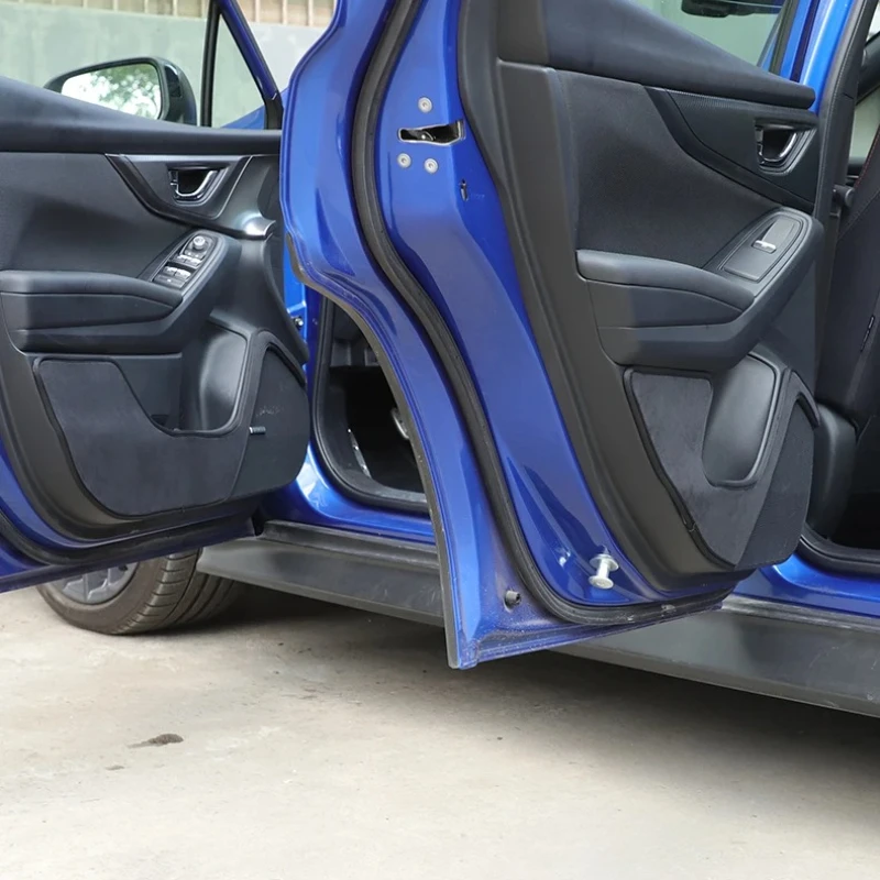 2022-2026 스바루 WRX 벨벳 블랙 차량 도어 방오 매트 미끄럼 방지 매트 장식 스티커 인테리어 자동차 액세서리