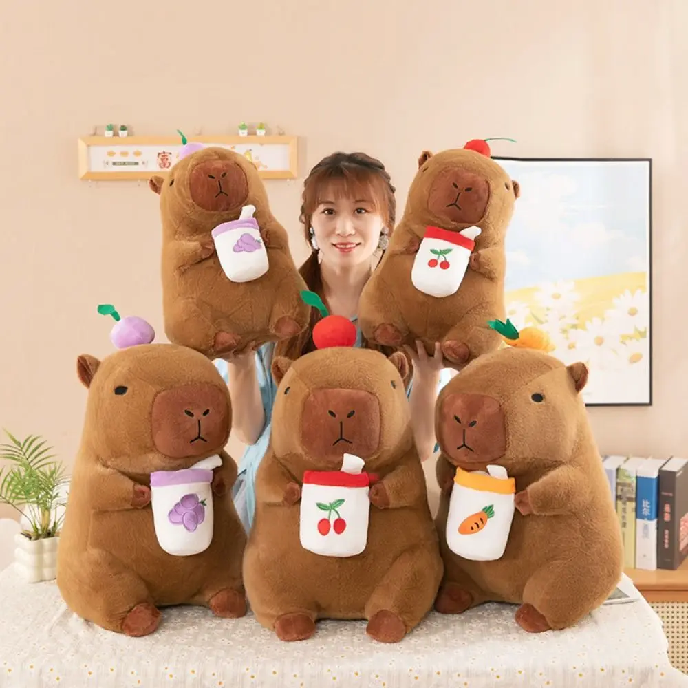 

Capybara Capybara Plush Toy Cloth Doll Cute Doll Capibara Anime Fluffty Toy Soft Simulation Capybara Plush Doll Christmas Toy