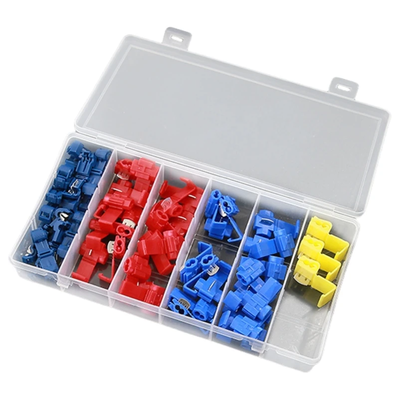 

65pcs Wire splices Connectors set Connecting Clamps for Electrical Installations