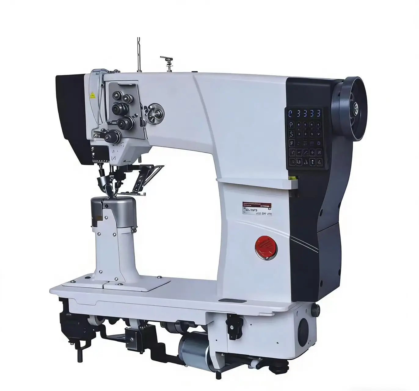 Industrial Automatic Double Needle Leather Post Bed Sewing Machine