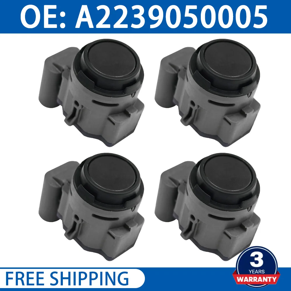 

4PCS PDC Parking Ultrasonic Sensor A2239050005 2239050005 For Mercedes-Benz C W206 E W213 B W247 S W223 Car Accessories