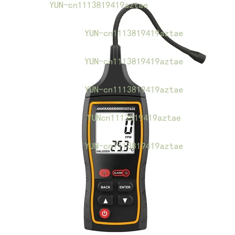 Gas Detector Durable SW743A Electronic Air Conditioning Refrigerant Refrigerant Freon Maintenance Leak Detector Halogen