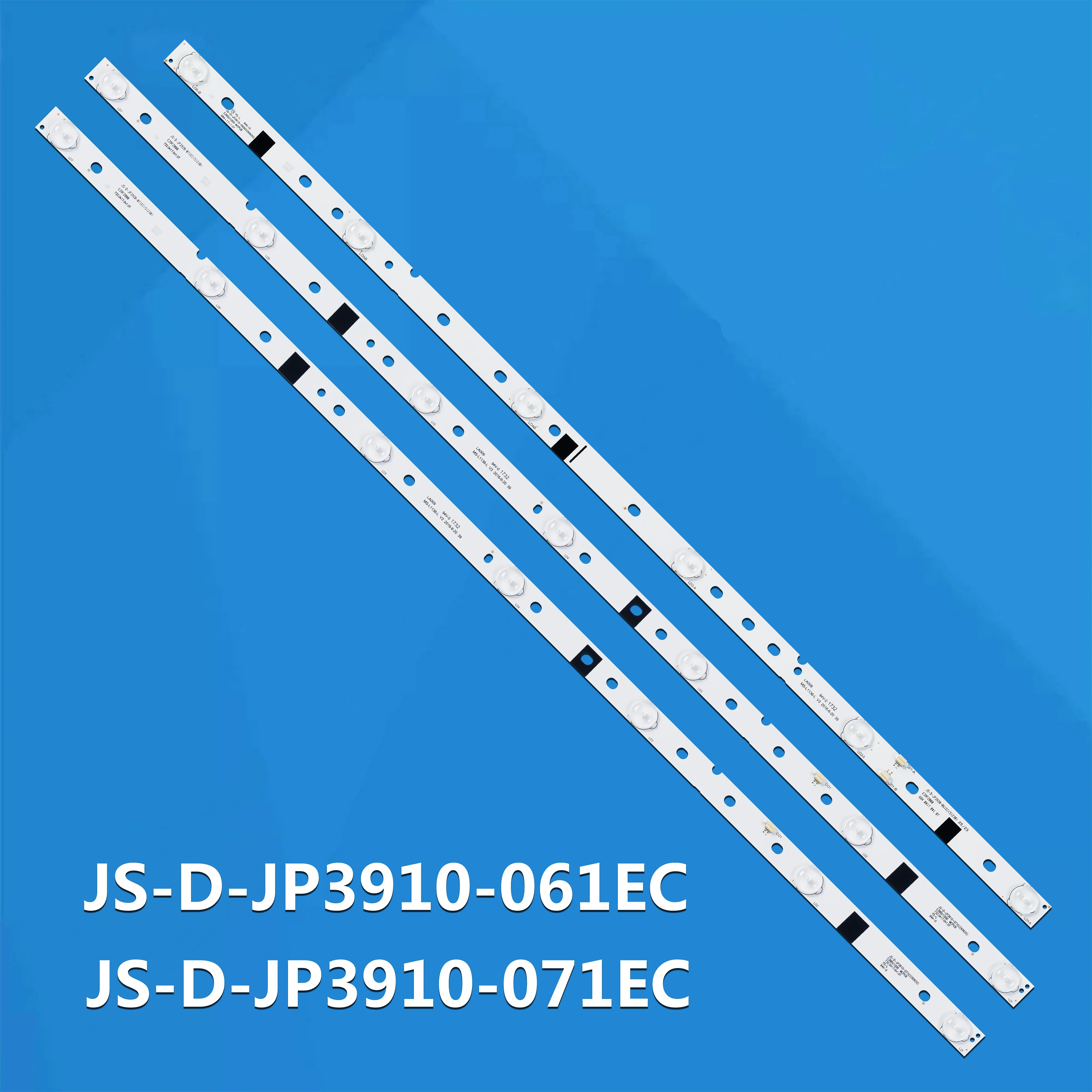 3/15pcs LED Strip MS-L0878-R L V7 MS-L1136-R L JS-D-JP3920-061EC LC390TA 2A 01 D39-F2000 E39F2000 DU39-1000 MCPB 39LES81T2