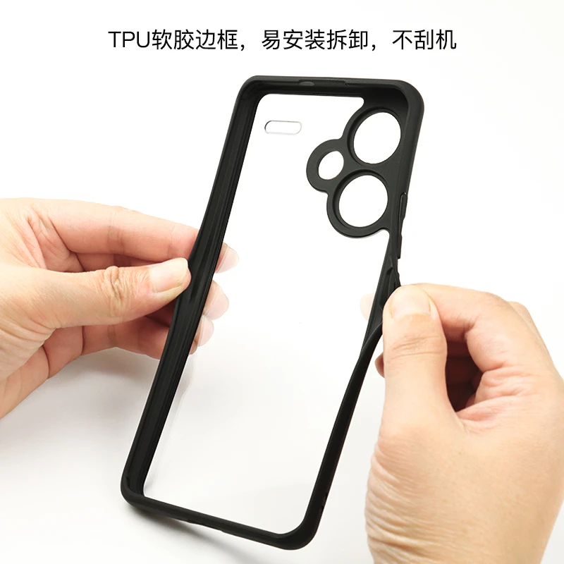 Transparent Phone Case For Redmi Note 13 Pro Plus Case Soft Back Cover Redmi Note 13 Pro Plus Case For Redmi Note 13 Pro Plus image 3