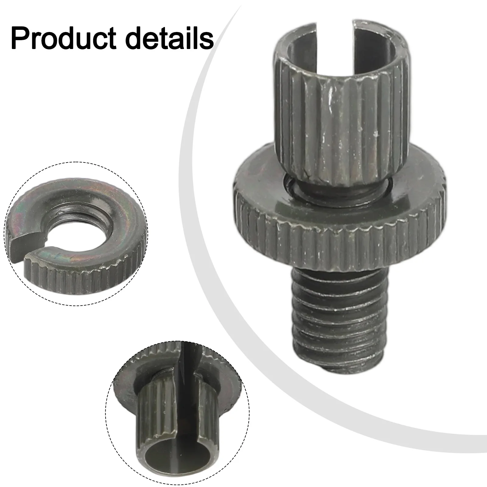 4 Pieces M8 8mm Brake Clutch Cable Adjuster Nut and Bolt Set for Motorcycle and For ATV Fits Various Brands and Models