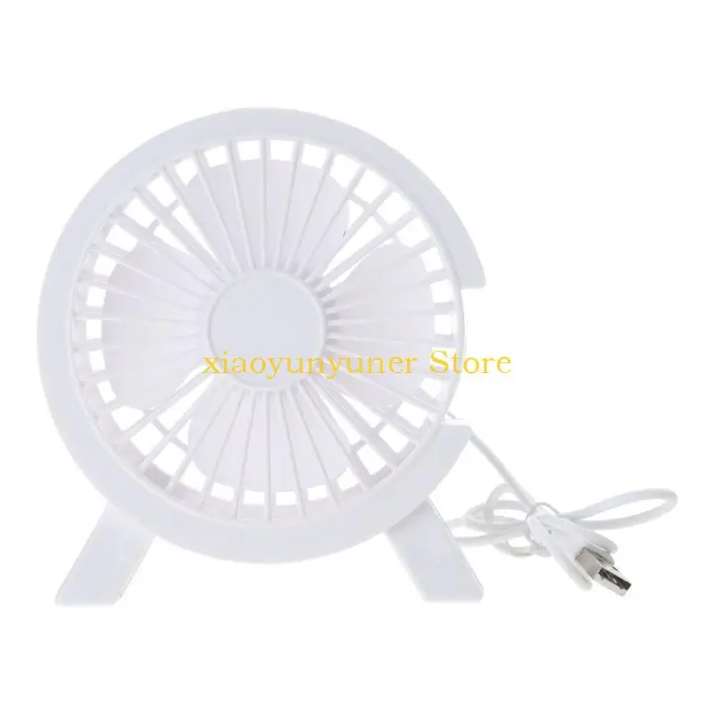 USB Table Desk Fan Tenang Portabel USB Personals Fan 1 Speed ​​P9JB