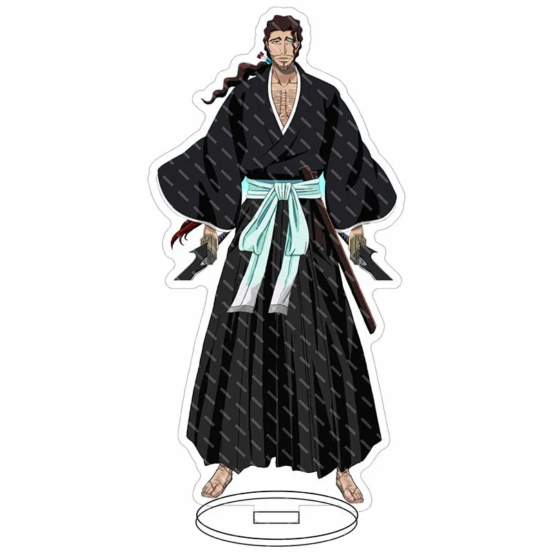 새로운 스타일 만화 애니메이션 블리치 아크릴 스탠드 Kurosaki ichigo Urahara Kisuke 피규어 모델 데스크탑 장식품 생일 선물