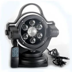 Magnetic 11inch 90W Car Search Light Remote Control Laser Vehicle Searchlights for SUV 4x4 Truck Boat 10-30V Auto Hunting Lamp