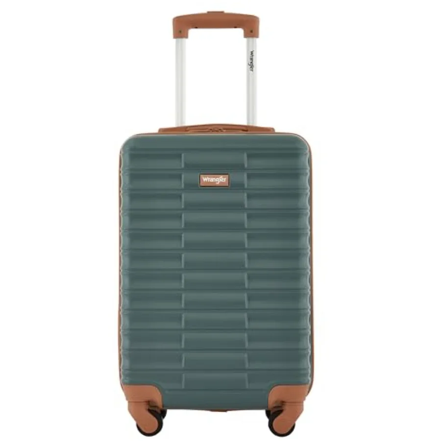 

22 Outrider Hardside Carry-On Luggage in Dark Forest for Travel Durable Polycarbonate with Smooth Rolling Wheels and Secure Loc