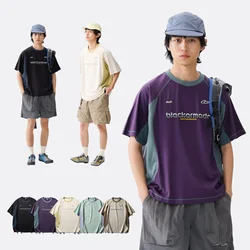 Summer Short Sleeve Outdoor Sport T Shirt Men Women Fashion Loose Casual Quick Dry T-shirts Cityboy Tshirt