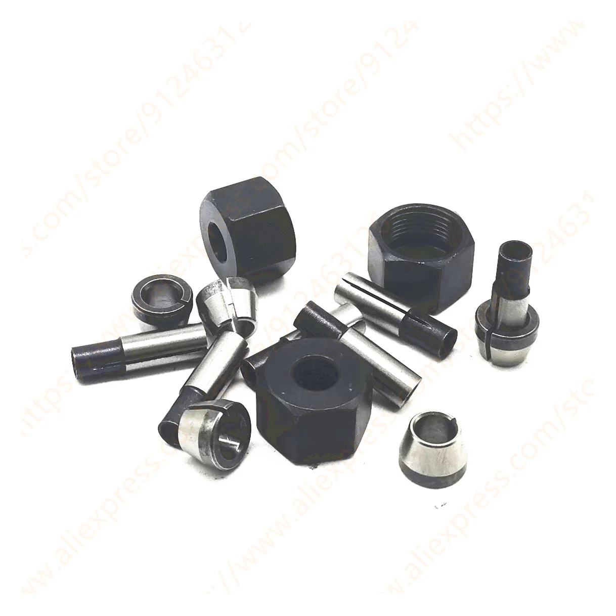 

COLLET CONE NUT Replacement for Makita 3709 3710 MTR050 MTR051 MT370 MT372 part No. 76366-2 electric trimmer Collet nut