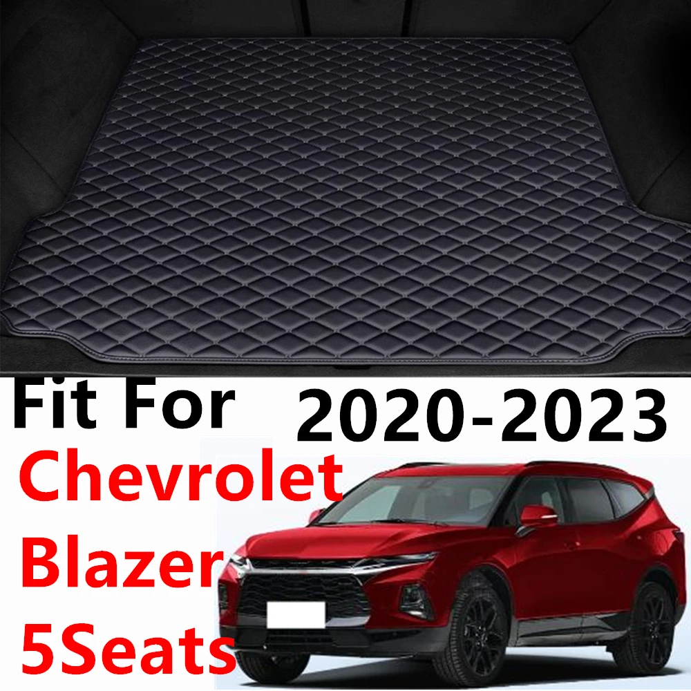 Maßgeschneiderte Kofferraumabdeckung für Chevrolet Blazer 5-Sitzer 2023 2022 2021 2020 Kofferraummatte Zubehörteile Kofferraumwanne