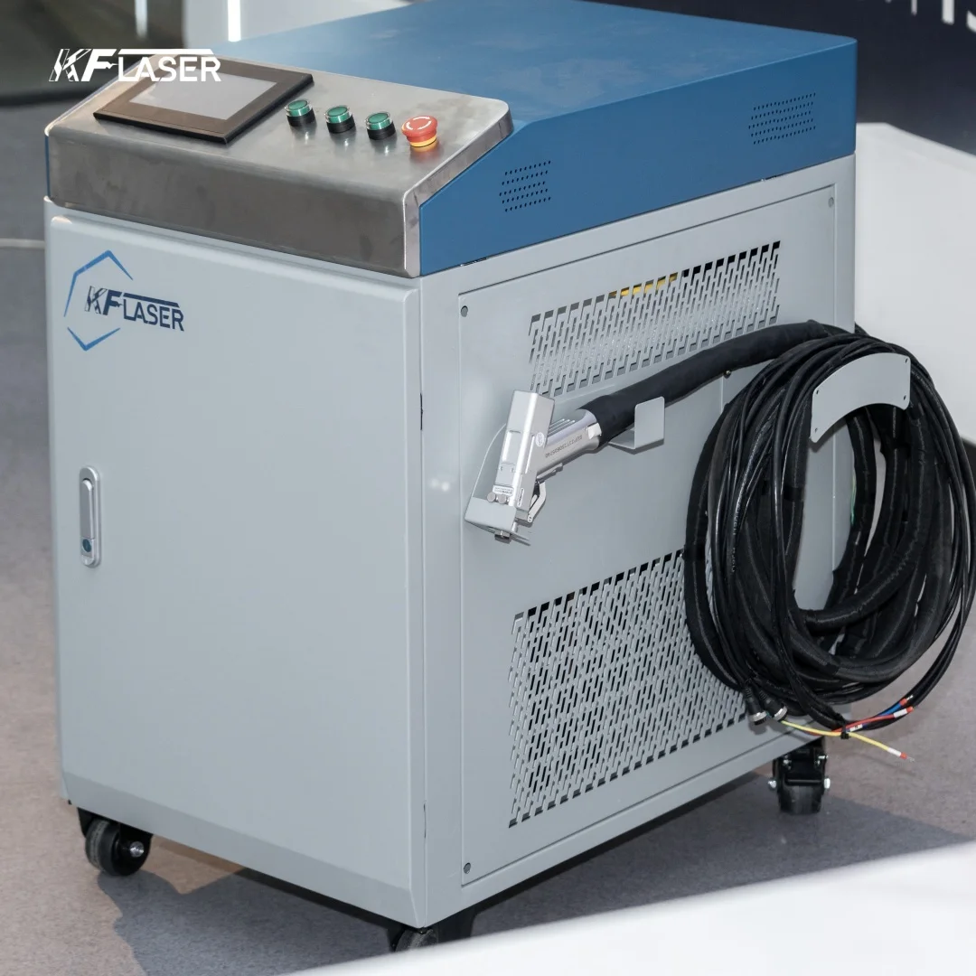 

4 in 1 Water Cooling Handheld Fiber Metal Cleaning Laser Cutting and Welding Machine New Optic Aluminum Machines Cheap Price