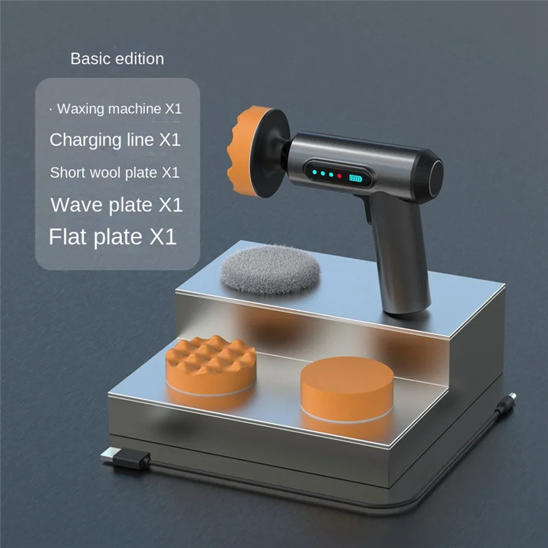 ABPP-Car Cordless Polisher Waxing Machine Grinder Car Detailing Scratch Repair Paintwork For Car Polishing Speed Adjustable