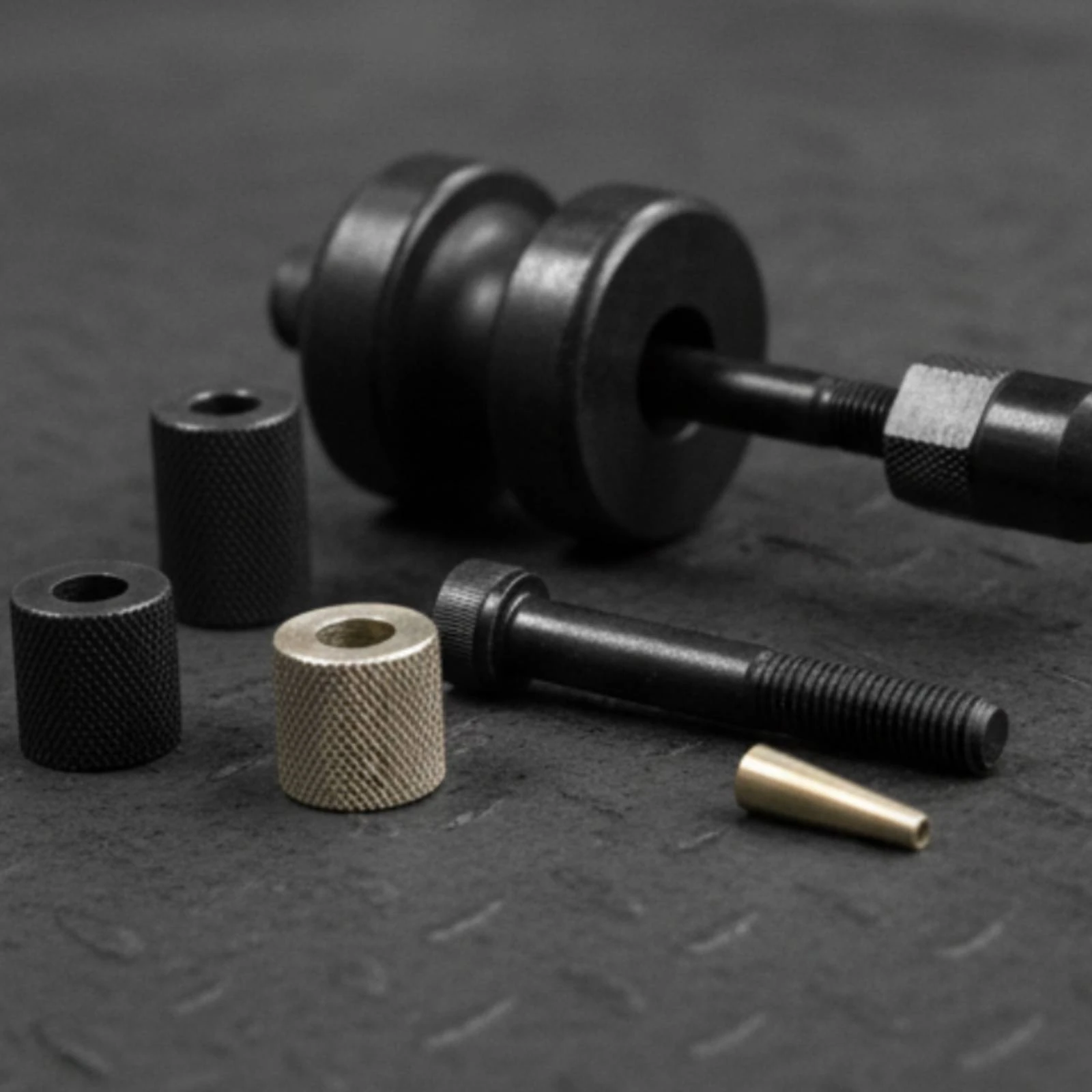 Injector Puller and Seal Installer Set Threaded Injector Puller with Seal Installer Strong Easy to Use for Mechanics, Workshop