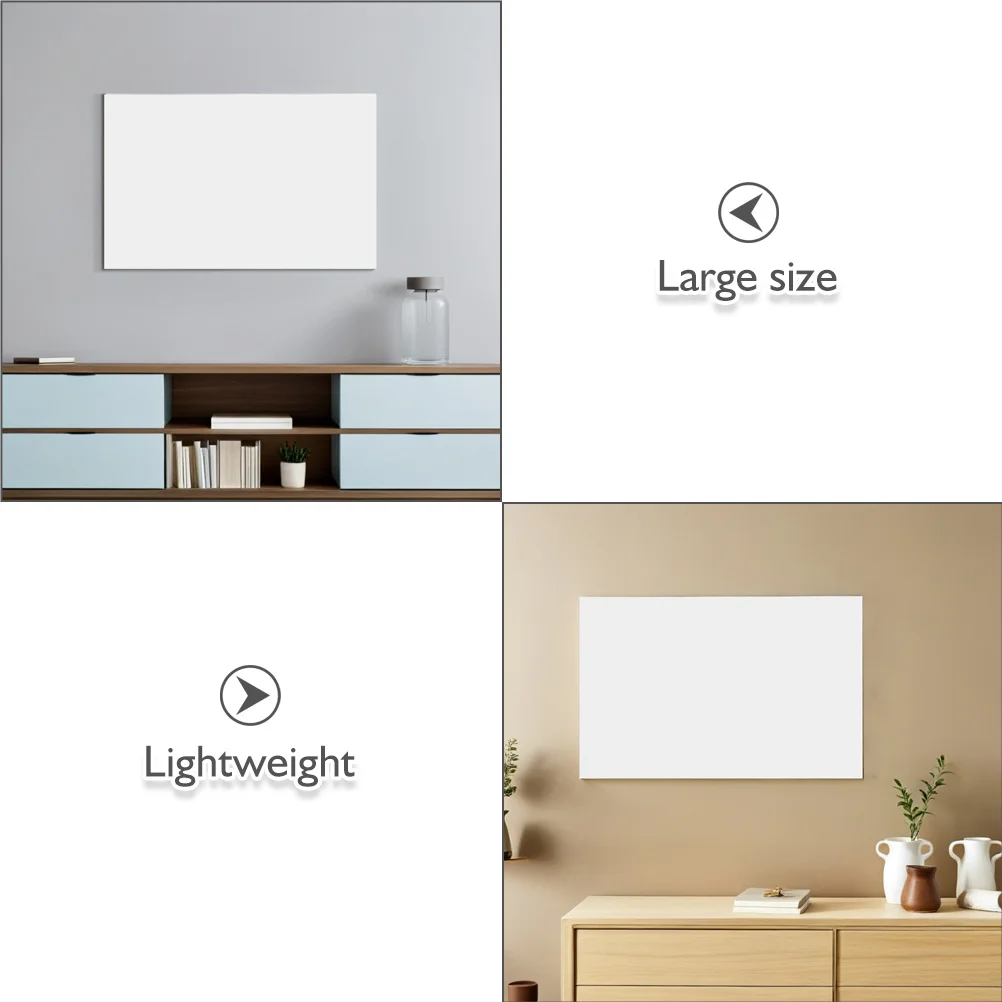Large Portable Self Adhesive Whiteboard Wall Sticker Dry Erase Board For Office Home Lightweight Multi Purpose Writing Surface