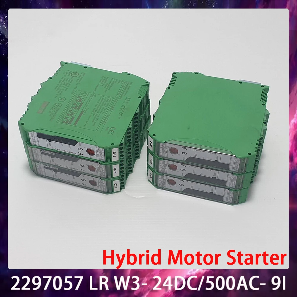 1Pcs 2297057 ELR W3- 24DC/500AC- 9I Hybrid Motor Starter