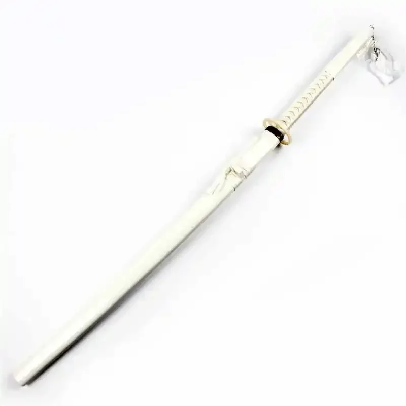 104cm Bleach Kuchiki Rukia Katana Sword Anime Ichigo Cosplay Prop Wooden Ninja Knife Real Size Japanese Katana Samurai Sabre Toy