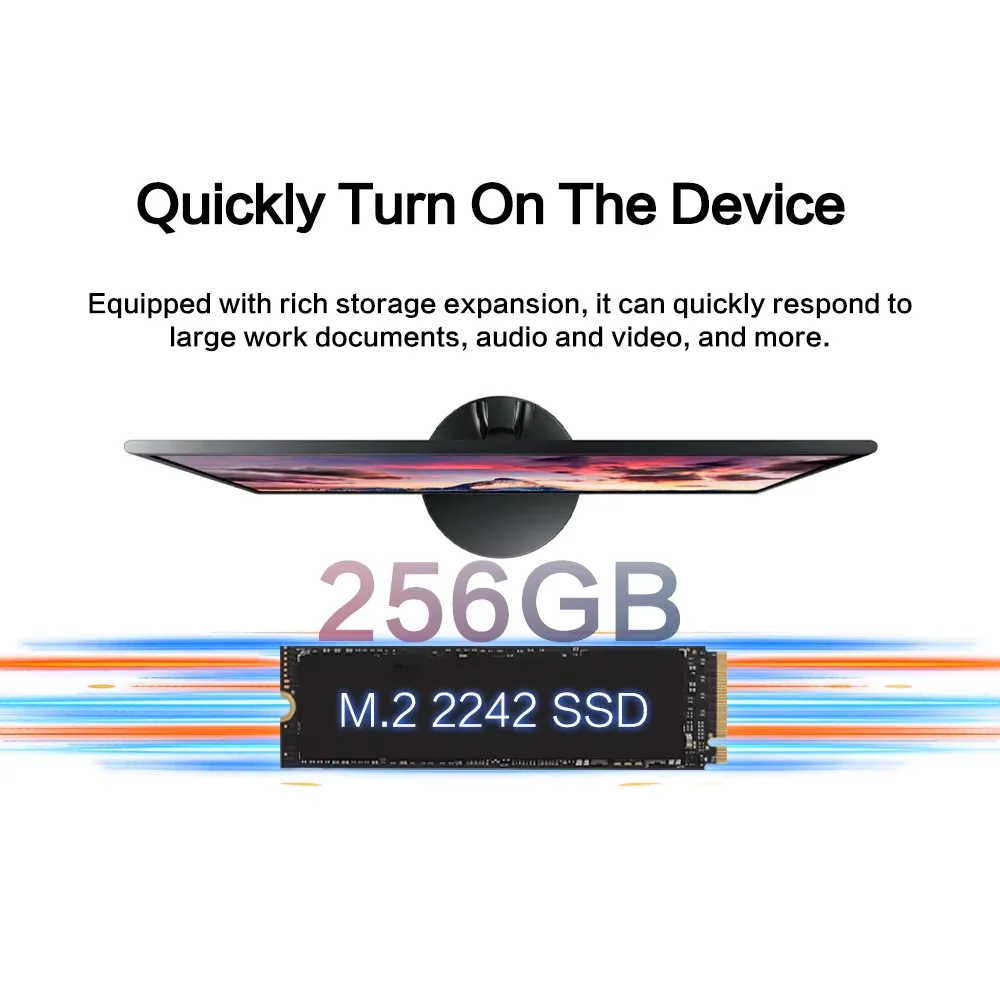 MLLSE G6 Mini PC Intel 12th Alder Lake N95 Windows 11 DDR5 8GB RAM 256GB ROM WiFi 5 BT4.2 Computer Desktop Mini Pc funziona