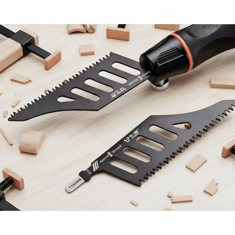 Curved Jigsaw Blade Flush Cutting Jigsaw Blades Curved For Precision T Shank Jigsaw Replacement Blades For Precision Cut