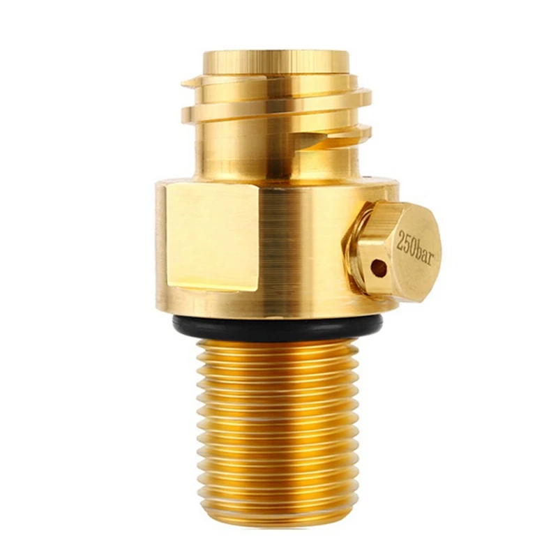 

TR21-4 Brass Valve For Soda Cylinder M18X1.5 Thread Replacement Valve Co2 Cylinder Aerator Soda Water Making