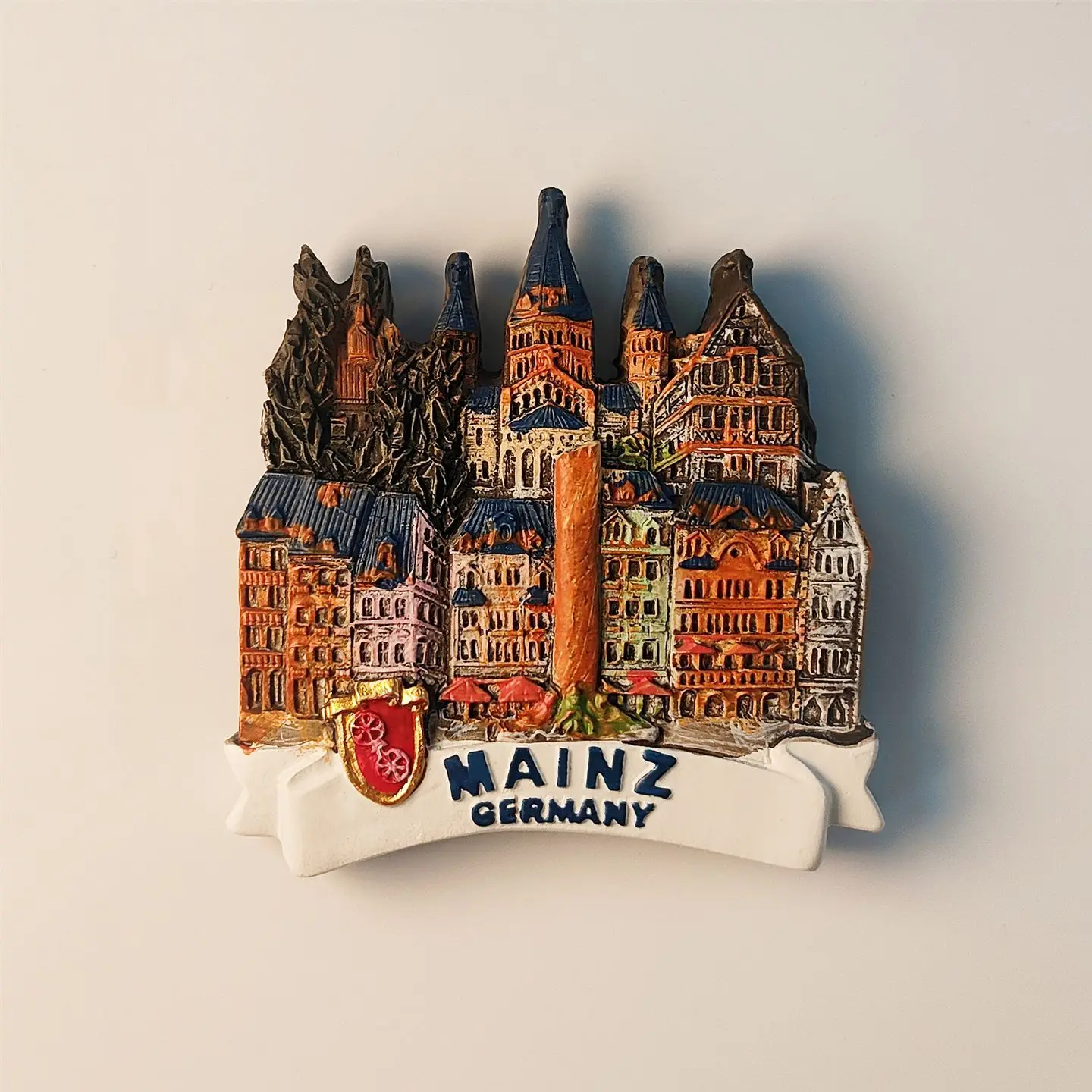 Mainz Deutschland Kühlschrankmagnet Kühlschrankaufkleber Home Decor Harz Souvenir Geschenk