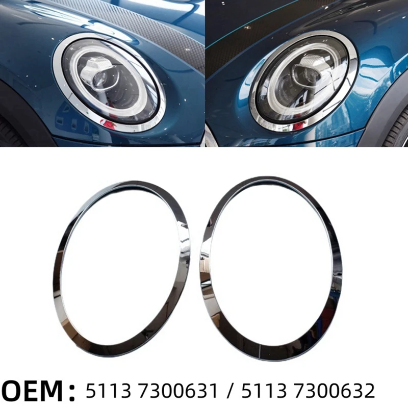 Car Headlight Ring Tail Light Surround Trim For MINI COOPER F55 2014-2019 63217351431/63218495332