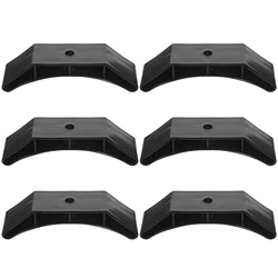 6 Pcs Dumbbell Rest Dumbbells Barbell Holder Floor Storage Rack Bracket Display Pp Weight for Home Gym Fitness Saddle