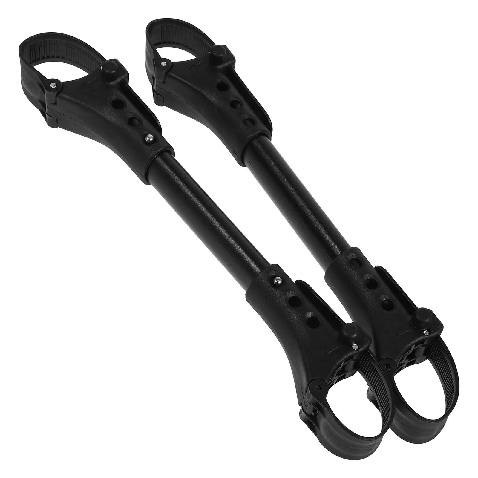 

2Pcs Sturdy Aluminum Twin Stroller Connector for Two Babies Outdoor Travel Universal Dual Carriage Link