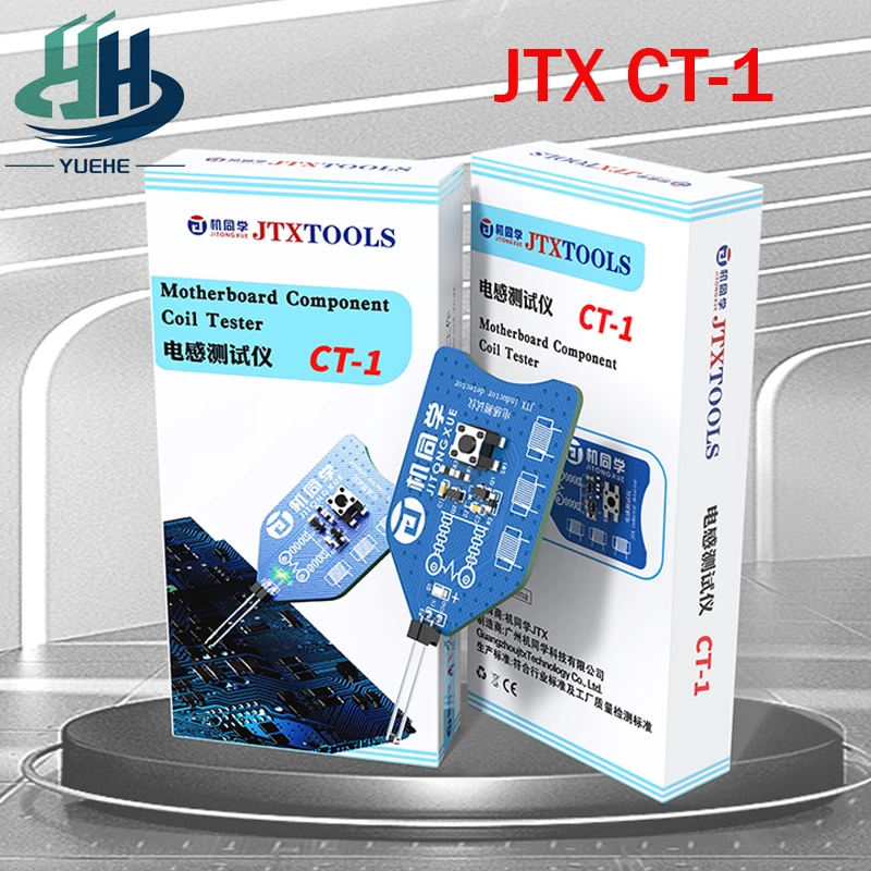JTX 코일 테스터 CT-1 마더보드 인덕터 감지기 PC 수리용 전자기 유도 빠른 오류 검사 도구