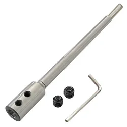 1pc 254mm Long Drill Extender Forstner Bit Extension For Wood Turners Furniture Carpentry Enhance Drilling Depth Power Tools